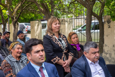 Yeni Göyçə kəndində sakinlərimizlə görüş keçirildi