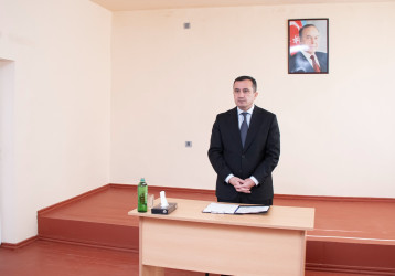 Ağlavaslı kəndində sakinlərimizlə görüş keçirildi