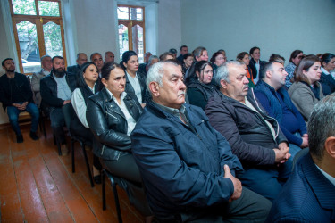 Qədimqala kəndində sakinlərlə səyyar qəbul-görüş keçirildi - 16 aprel 2025