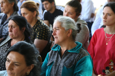 Rəşad Tağıyev bu dəfə ucqar dağ kəndlərmizdən olan Nərimanlıda sakinlərlə görüşdü