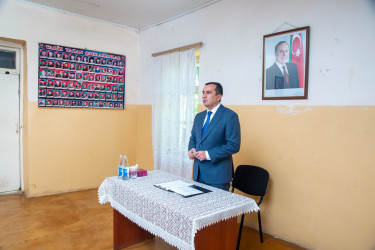 Dəllər Cəyir kəndində sakinlərimizlə səyyar qəbul-görüş keçirildi