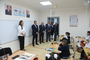 Əhməd Cavad adına tam orta ümumtəhsil məktəbi yenidənqurma və əsaslı təmir işlərindən sonra müəllim və şagirdlərin istifadəsinə verildi.