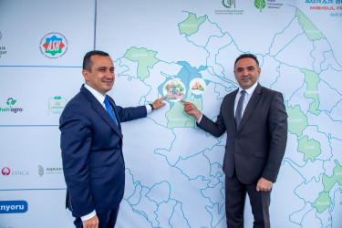Şəmkirli fermerlər Aqrar Biznes Festivalında məhsullarını nümayiş etdiriblər.