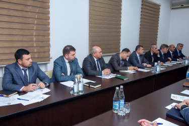 İxrac Neft və Qaz boru kəmərlərinin təhlükəsizliyi üzrə komissiyanın illik hesabat iclası keçirilib