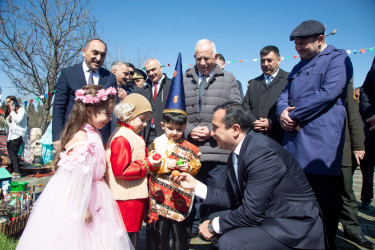 Şəmkirdə Novruz bayramı münasibətilə ümumrayon tədbiri keçirildi.