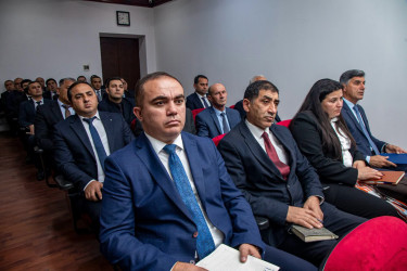 İnzibati ərazi dairəsi üzrə nümayəndələr və bələdiyyə sədrlərinin iştirakı ilə növbəti görüş keçirildi.