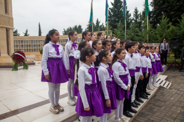 "Vətən müharibəsi bizim şanlı tariximiz, şəhidlər və qazilər qürur mənbəyimizdir" - Şəmkirdə Anım Günü tədbiri keçirildi