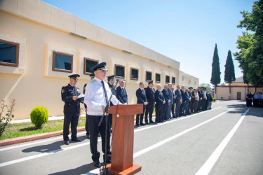 Şəmkirdə Azərbaycan Polisinin yaranmasının 108-ci ildönümü qeyd olunub
