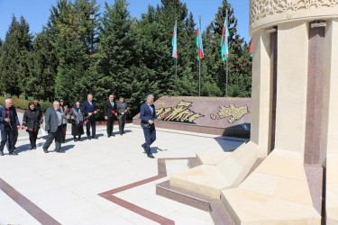 Şəmkir rayonunda Aprel döyüşləri şəhidlərinin xatirəsi anılıb
