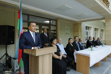 Əhməd Cavad adına tam orta ümumtəhsil məktəbinin nəzdində Yeni Tədris Təmayül Məktəbi istifadəyə verildi