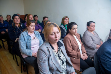Yeni Göyçə kəndində sakinlərimizlə səyyar qəbul-görüş keçirildi - 25 iyun 2025
