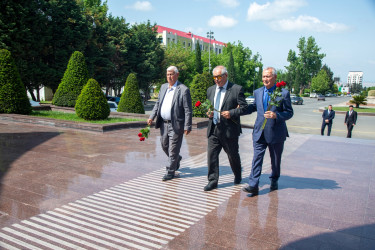 Şəmkirdə Rayon Ağsaqqallar Şurasının hesabat konfransı keçirilib
