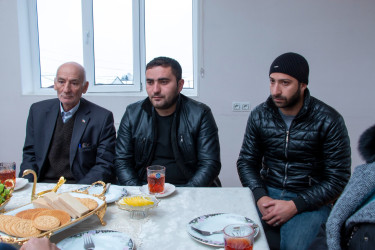 Rəşad Tağıyev bu dəfə Dəllər qəsəbəsində şəhid ailələri və qazilərlə görüş keçirib