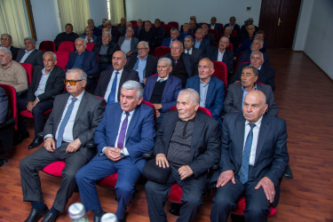 Şəmkirdə Rayon Ağsaqqallar Şurasının hesabat konfransı keçirilib