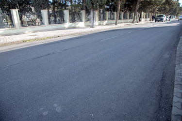 Təbriz küçəsi yenidən qurularaq sakinlərimizin istifadəsinə verildi