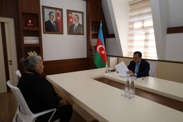 Şəmkir RİH başçısının nöbbəti fərdi qəbulu keçirildi - 18 İyun 2025