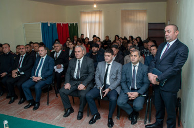 Yeni Həyat kəndində sakinlərimizlə görüş keçirildi