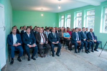 Növbəti səyyar qəbul Sarıtəpə kəndində keçirildi - 02 oktyabr 2025