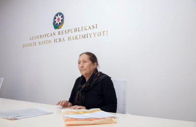 Şəmkir RİH başçısının növbəti fərdi qəbulu keçirildi