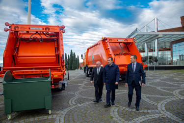 Şəmkir KMK-nın kommunal təyinatlı yeni texnikalarına baxış keçirildi