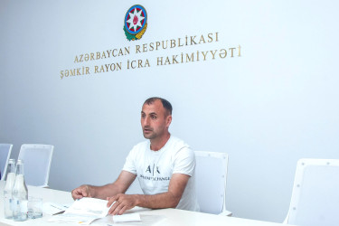 Şəmkir RİH başçısının növbəti fərdi qəbulu keçirilib