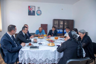 Şəhidlər və Qasımallılar kəndindən olan şəhid ailələrimizlə görüş keçirildi
