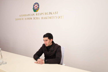 Şəmkir RİH-də növbəti fərdi qəbul keçirildi