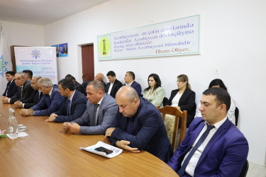 Şəmkirdə Anim Günü ilə bağlı dəyirmi masa keçirilib - 2025