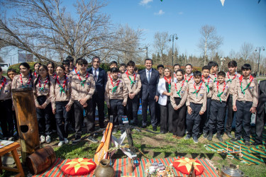 Şəmkirdə Novruz bayramı münasibətilə ümumrayon tədbiri keçirildi.