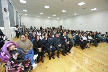 Şəmkirdə 3 Dekabr – Beynəlxalq Əlillər Günü ilə bağlı tədbir keçirildi