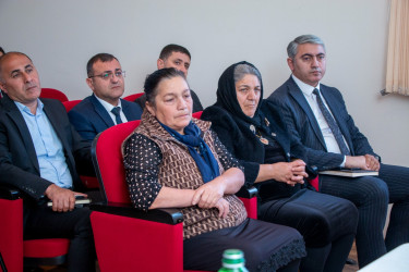 Şeyidlər kəndində sakinlərimizlə səyyar qəbul keçirildi