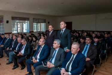 Kür qəsəbəsində sakinlərimizlə səyyar qəbul keçirildi