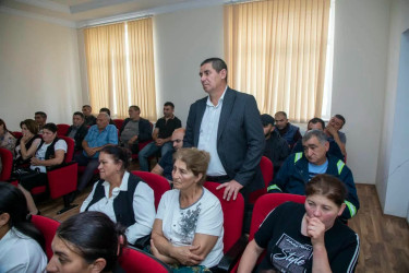 Şeidlər kəndində sakinlərimizlə görüş keçirildi