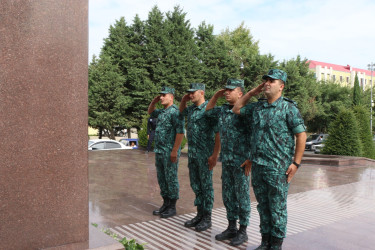 Şəmkirdə Azərbaycan Sərhəd Mühafizəsinin yaranmasının 106 illiyi qeyd olunub.