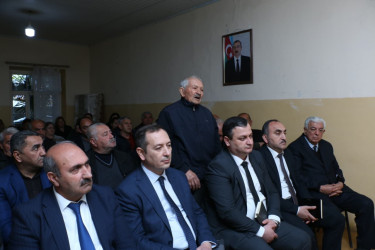 Dəllər Cəyir kəndində sakinlərimizlə görüş keçirildi