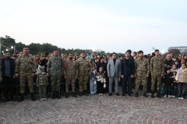 Şəmkirdə 8 Noyabr – Zəfər Gününə həsr olunmuş bayram konserti keçirildi