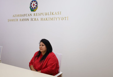 Şəmkir RİH-də vətəndaşların növbəti fərdi qəbulu keçirildi - 24 sentyabr 2025