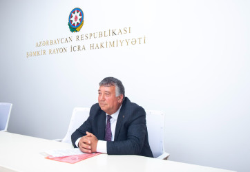 Şəmkir RİH-də vətəndaşların növbəti qəbulu keçirilib - 23 aprel 2025