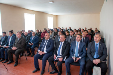 Ağlavaslı kəndində sakinlərimizlə görüş keçirildi