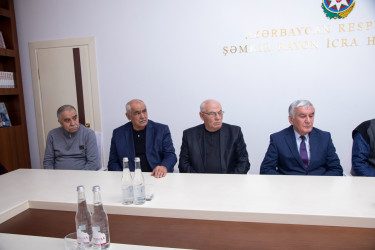 Şəmkir rayon Ağsaqqallar Şurasının üzvləri ilə görüş keçirildi.