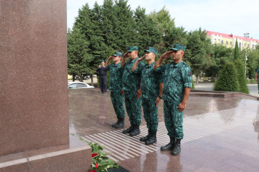 Şəmkirdə Azərbaycan Sərhəd Mühafizəsinin yaranmasının 106 illiyi qeyd olunub.