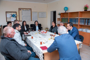 Rəşad Tağıyev bu dəfə Sabirkənddə şəhid ailələri ilə görüş keçirib - 18 aprel 2025