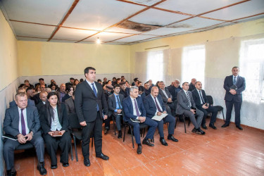 Çənlibel kəndində sakinlərimizlə görüş keçirildi.
