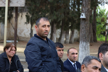 Növbəti səyyar qəbul Talış kəndində keçirildi