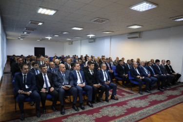 Şəmkirdə su ehtiyatlarından səmərəli istifadə mövzusunda təbdir keçirilib