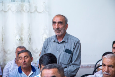 Tatarlı kəndində sakinlərlə səyyar qəbul-görüş keçirildi - 09.07.2025