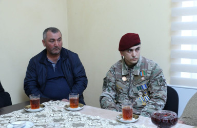 Qaracəmirli kəndində şəhid ailələri və qazilərimizlə görüş keçirildi