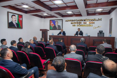 Şəmkirdə kənd təsərrüfatının inkişafına dair 2026–2030-cu illəri əhatə edən İş Planının hazırlanması ilə bağlı müşavirə keçirilib.