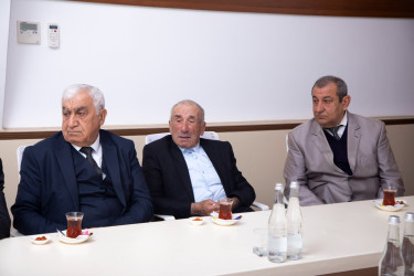 Şəmkir rayon Ağsaqqallar Şurasının üzvləri ilə görüş keçirildi.