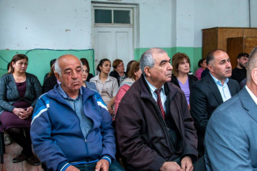 Bayramlı kəndində sakinlərimizlə görüş keçirildi